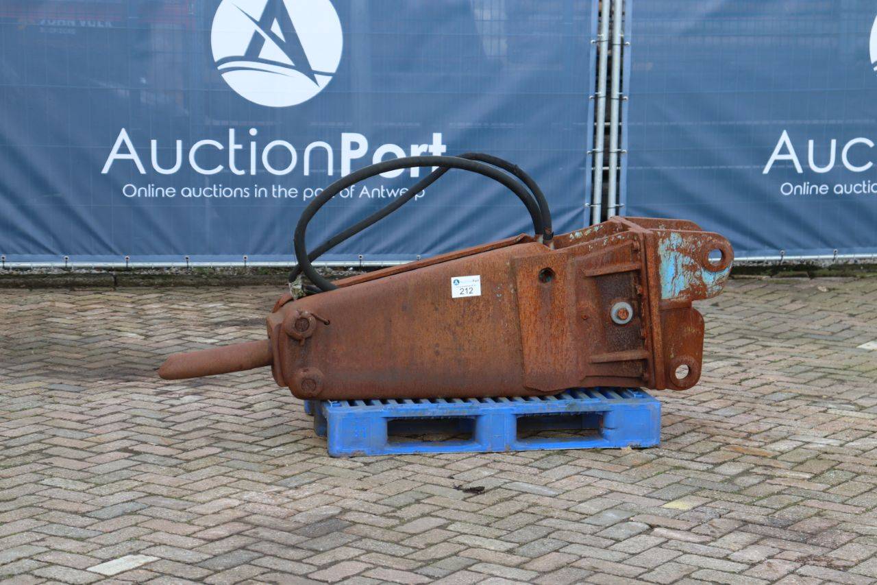 Demolition hammer Krupp with fixed suspension