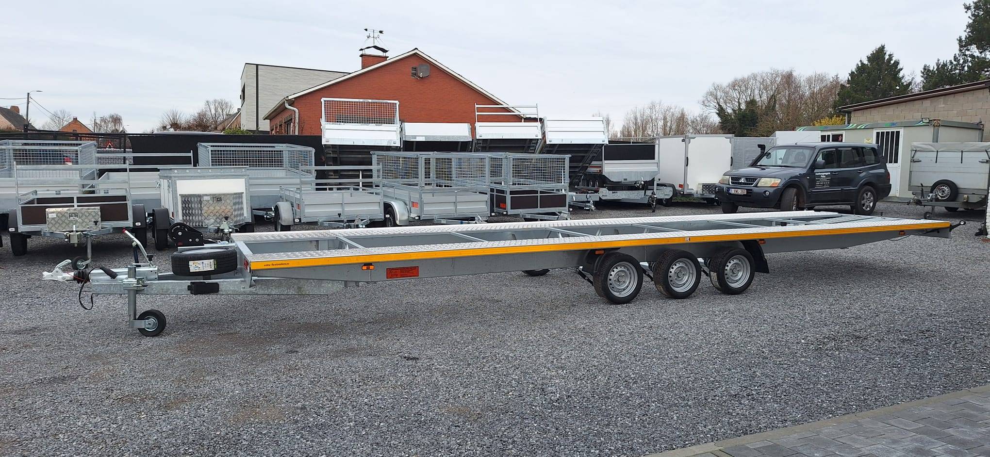 Autotransporter aanhangwagen Brenderup