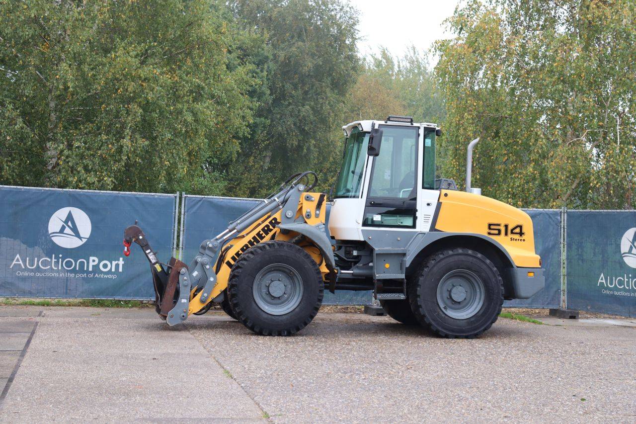 Pá carregadeira de rodas a diesel Liebherr L514 Stereo 76kW 2016