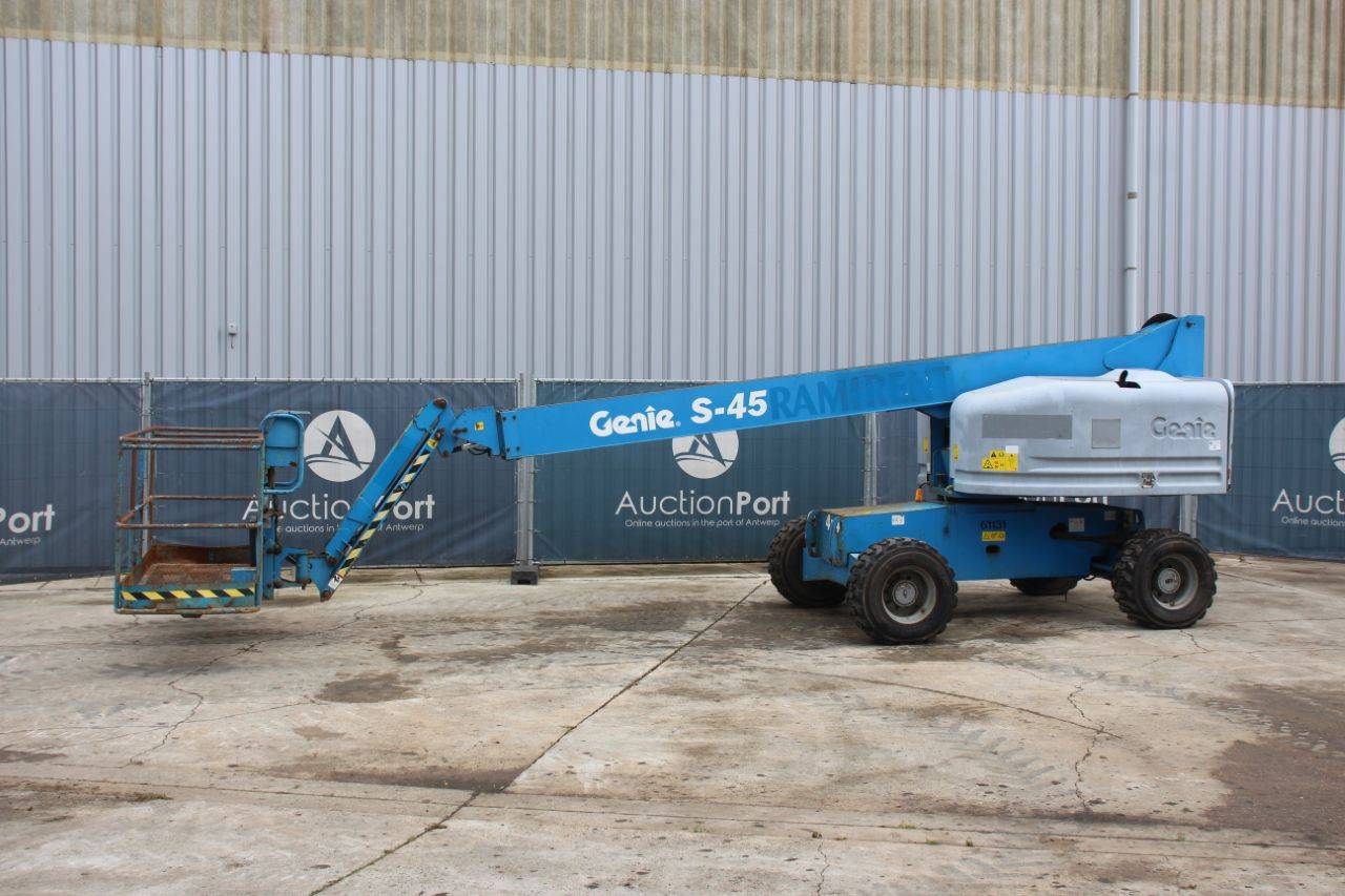 Genie S-45 Diesel Telescopic Boom Lift 15.7m 2008