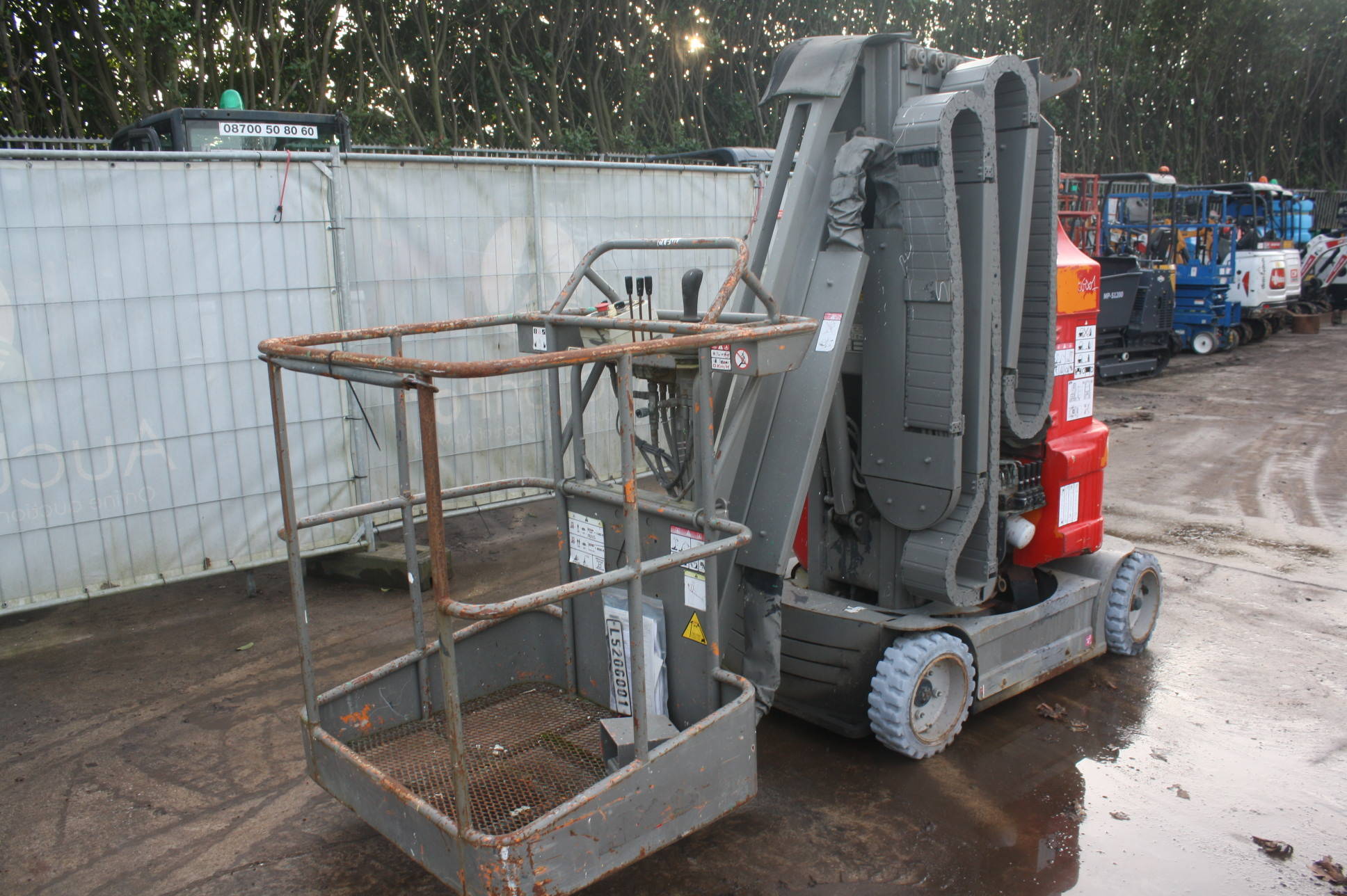 Articulated boom lift AT PIAF 1100R Electric 2014