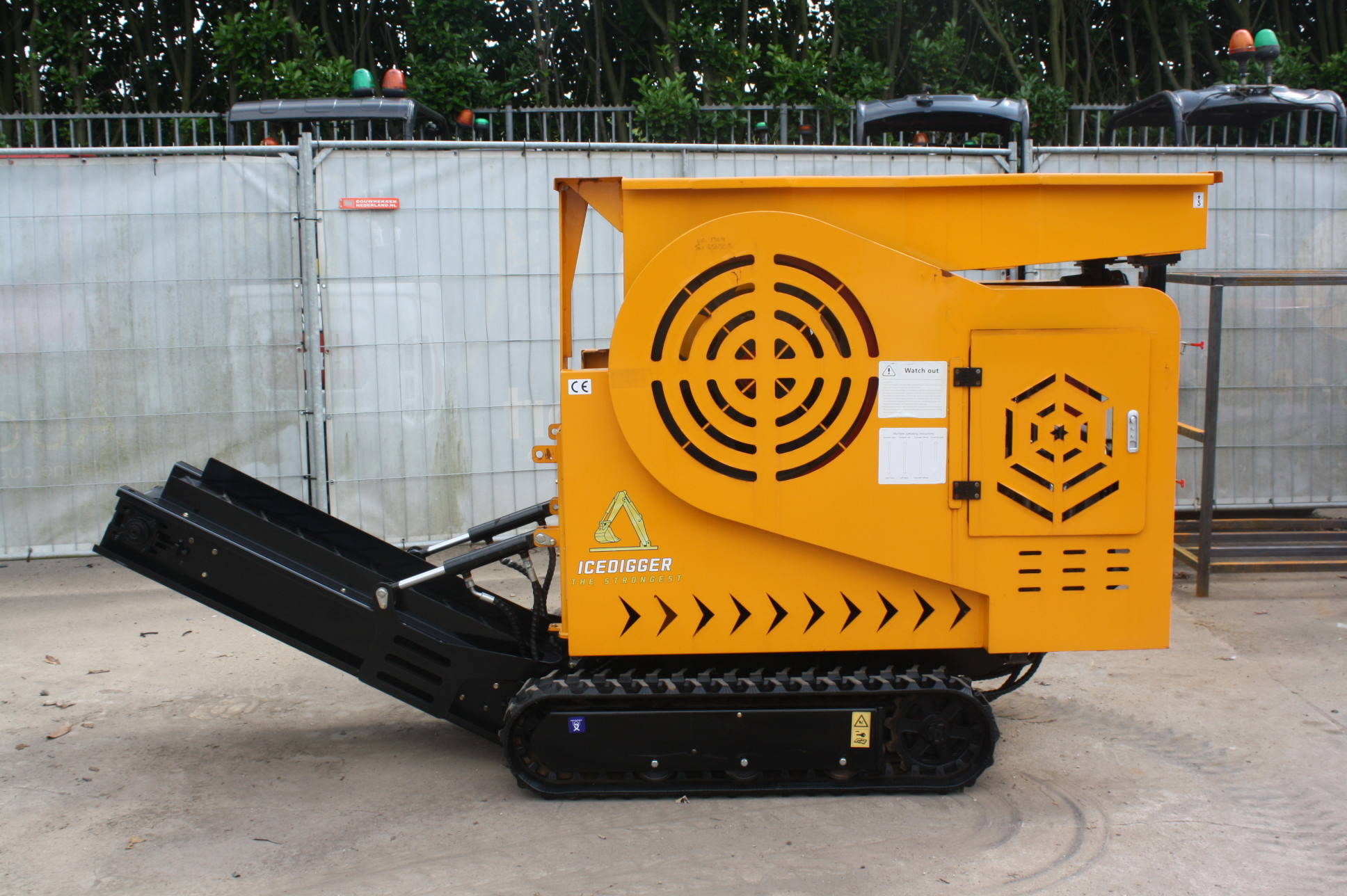 Britador Icedigger VA55D a Gasolina 14kW 2026 Novo Demo