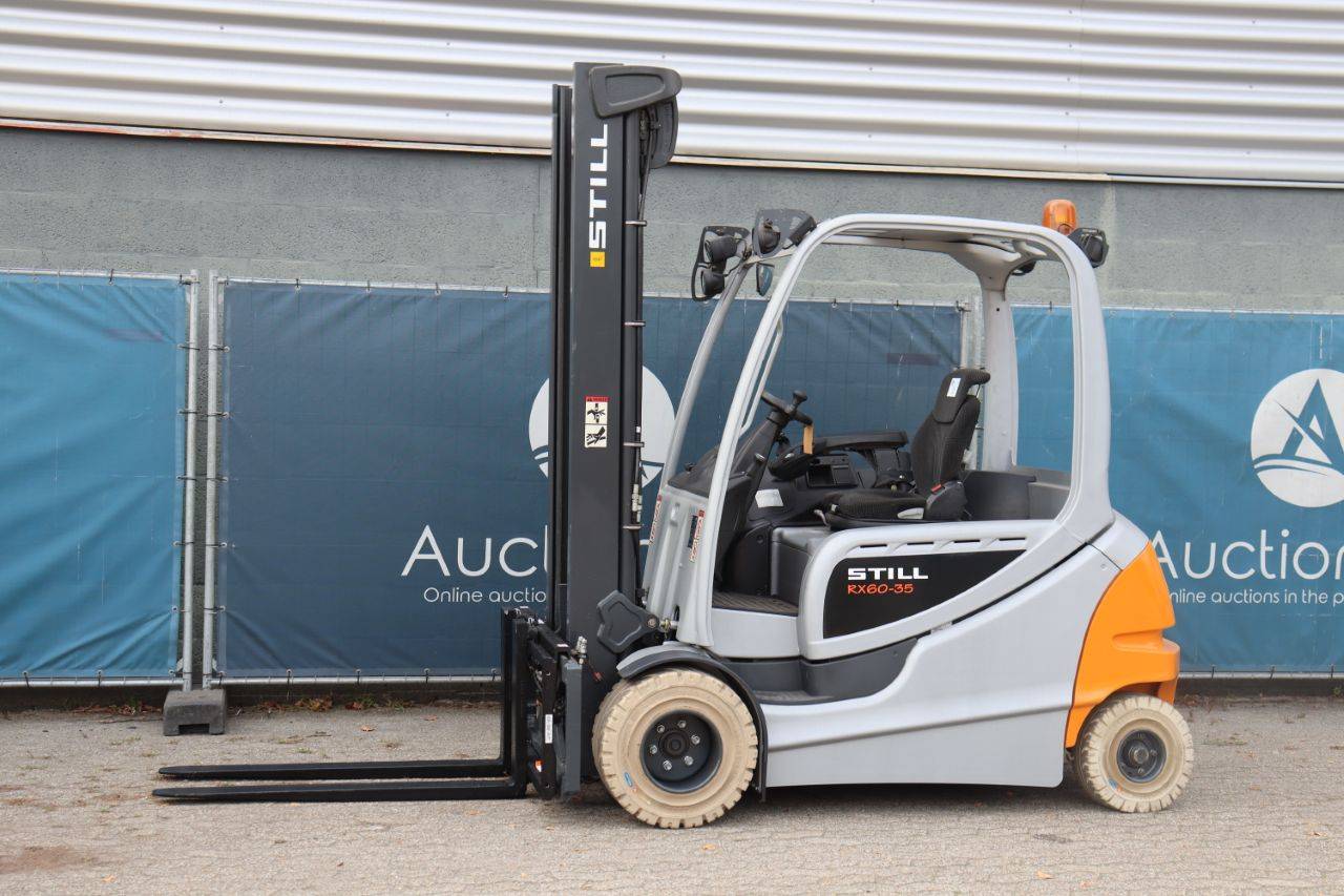 Forklift Still RX60-35 Electric 3500kg 3.7m 2016