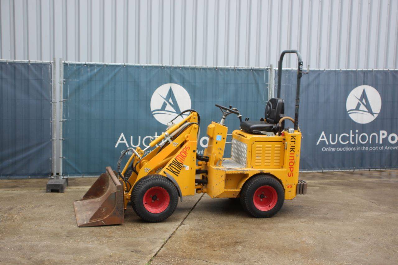 Skid steer loader Gebr Knikmops 90 Diesel 19kW 2013