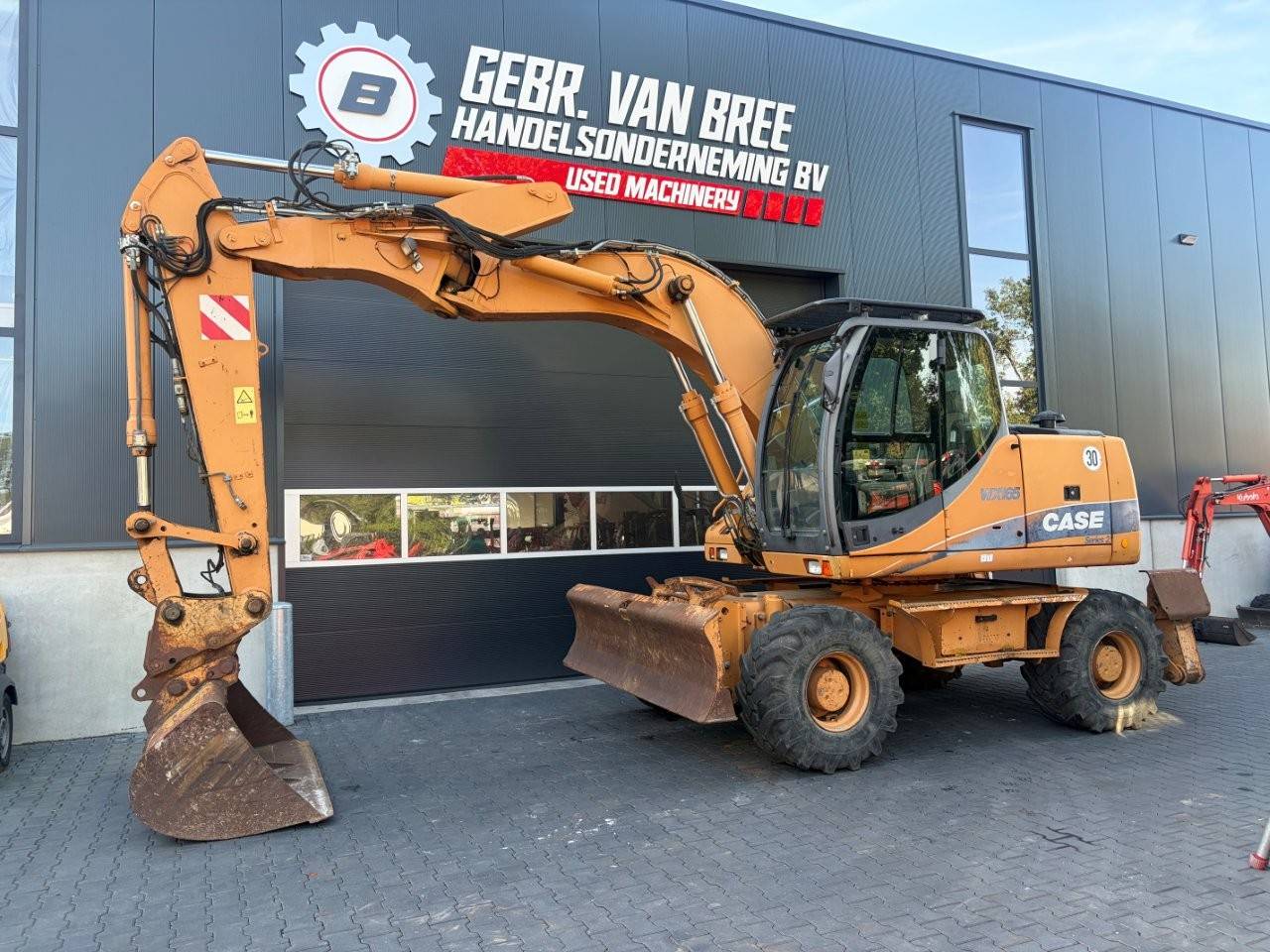 Wheel excavator Case WX165 Diesel 105kW 2011