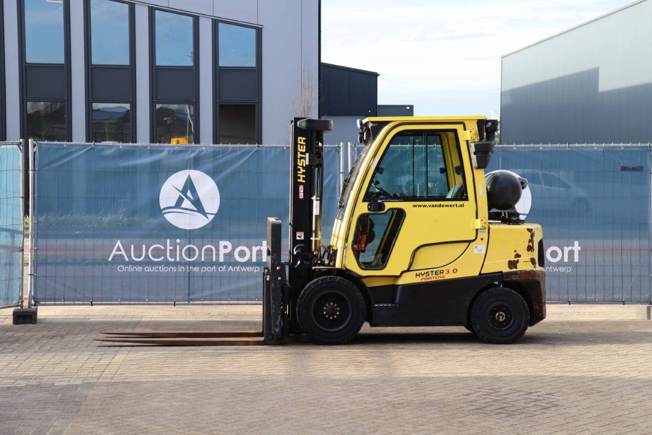 Forklift Hyster H3.0 FT LPG 2450kg 2018