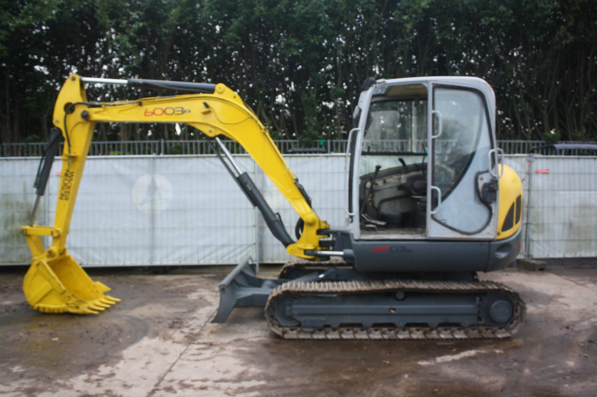 Wacker Neuson 6003 Diesel Crawler Excavator 2014