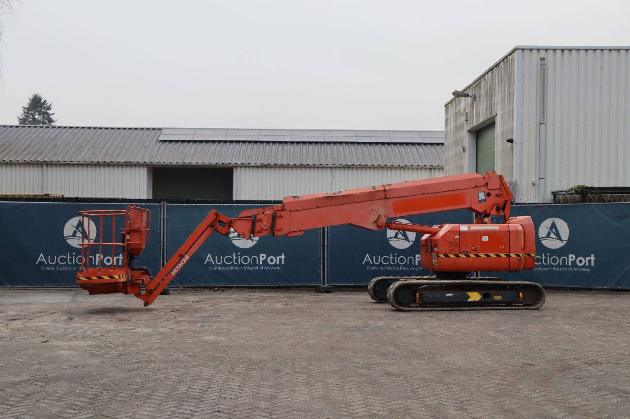 Telescopic boom lift Hitachi HX140B-2 Diesel 15.9m 2013