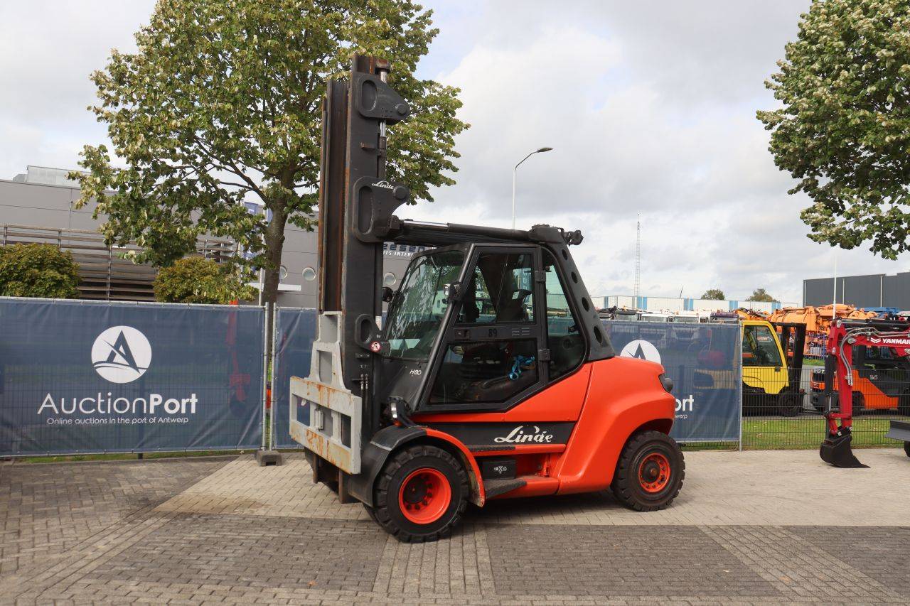 Ruw-terreinheftruck Linde C4B 4 Diesel 8000kg 2015