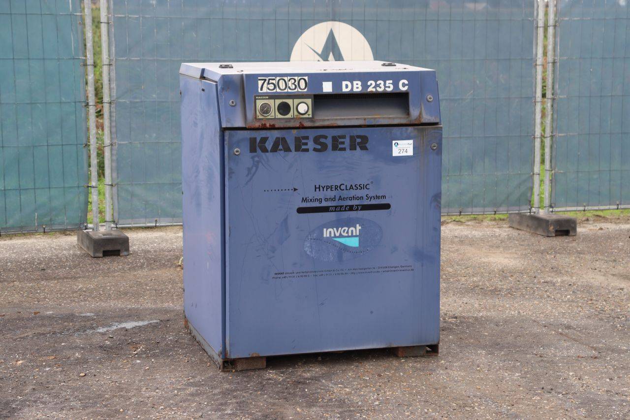 Compressore a vite Kaeser DB235C PR elettrico 30kW 16200L 2002