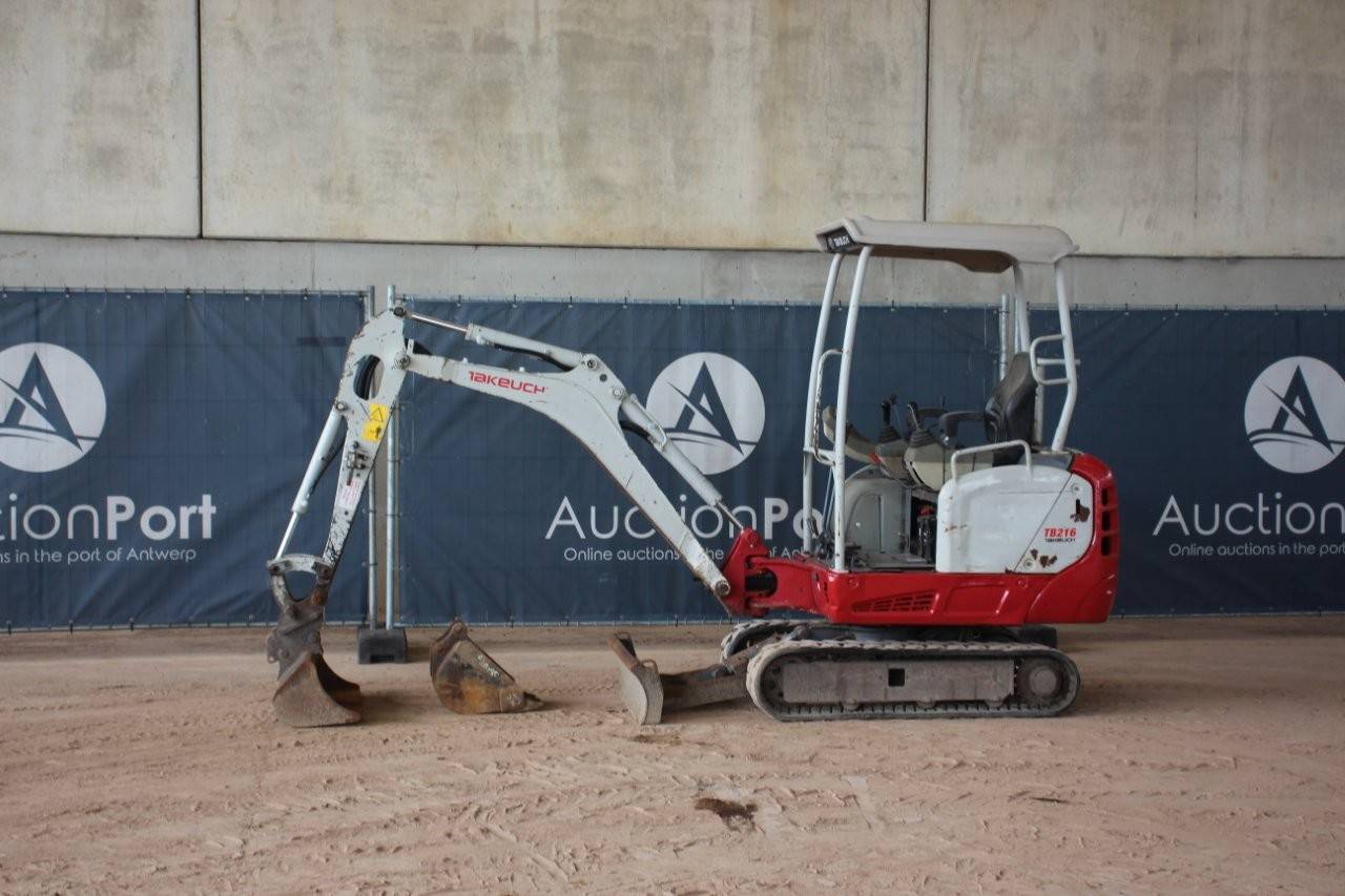 Minigraver Takeuchi TB216 Diesel 2014