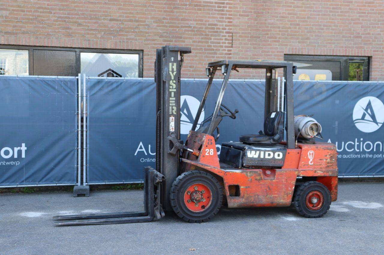 Forklift Hyster H3.00XLX LPG 3000kg 4.8m 1991