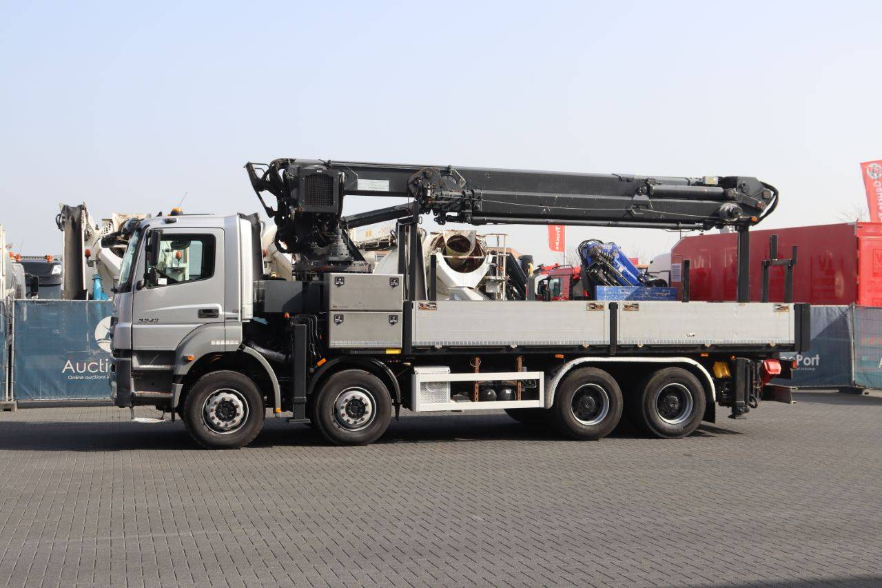 Crane truck Mercedes-Benz Axor 3243 Diesel 430hp 2013