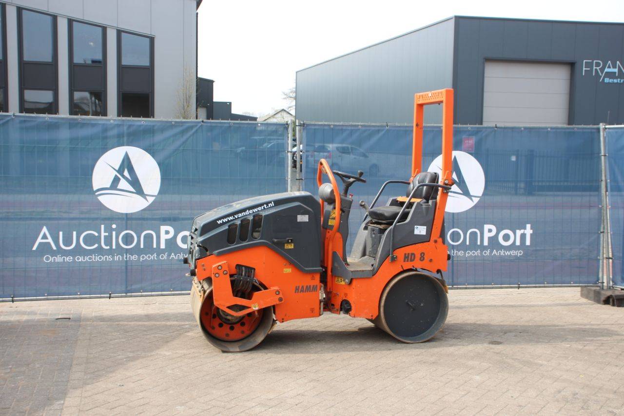 Vibratory roller Hamm HD 8 VV Diesel 15kW 2015