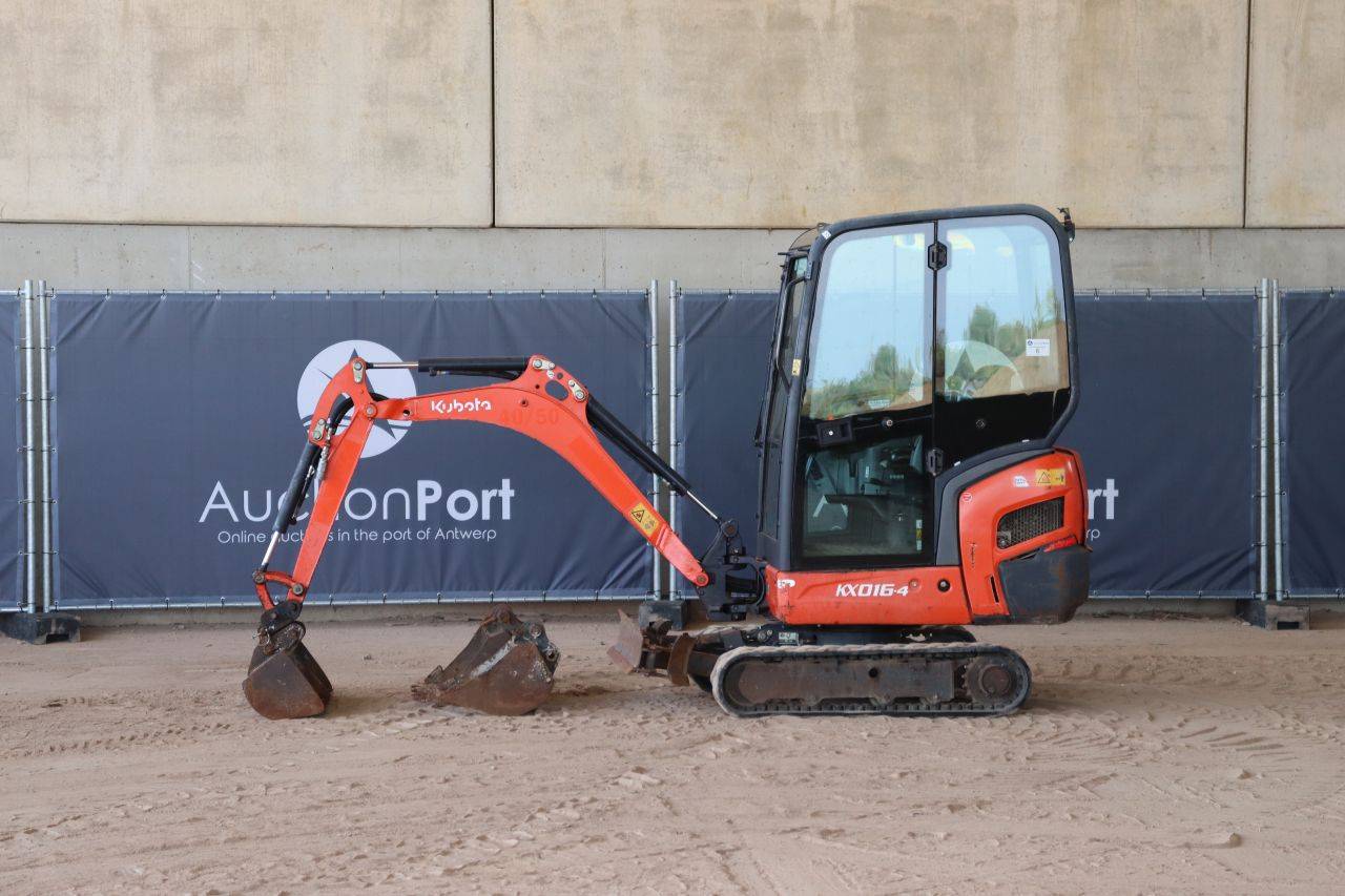 Mini excavator Kubota KX016-4 Diesel 2018