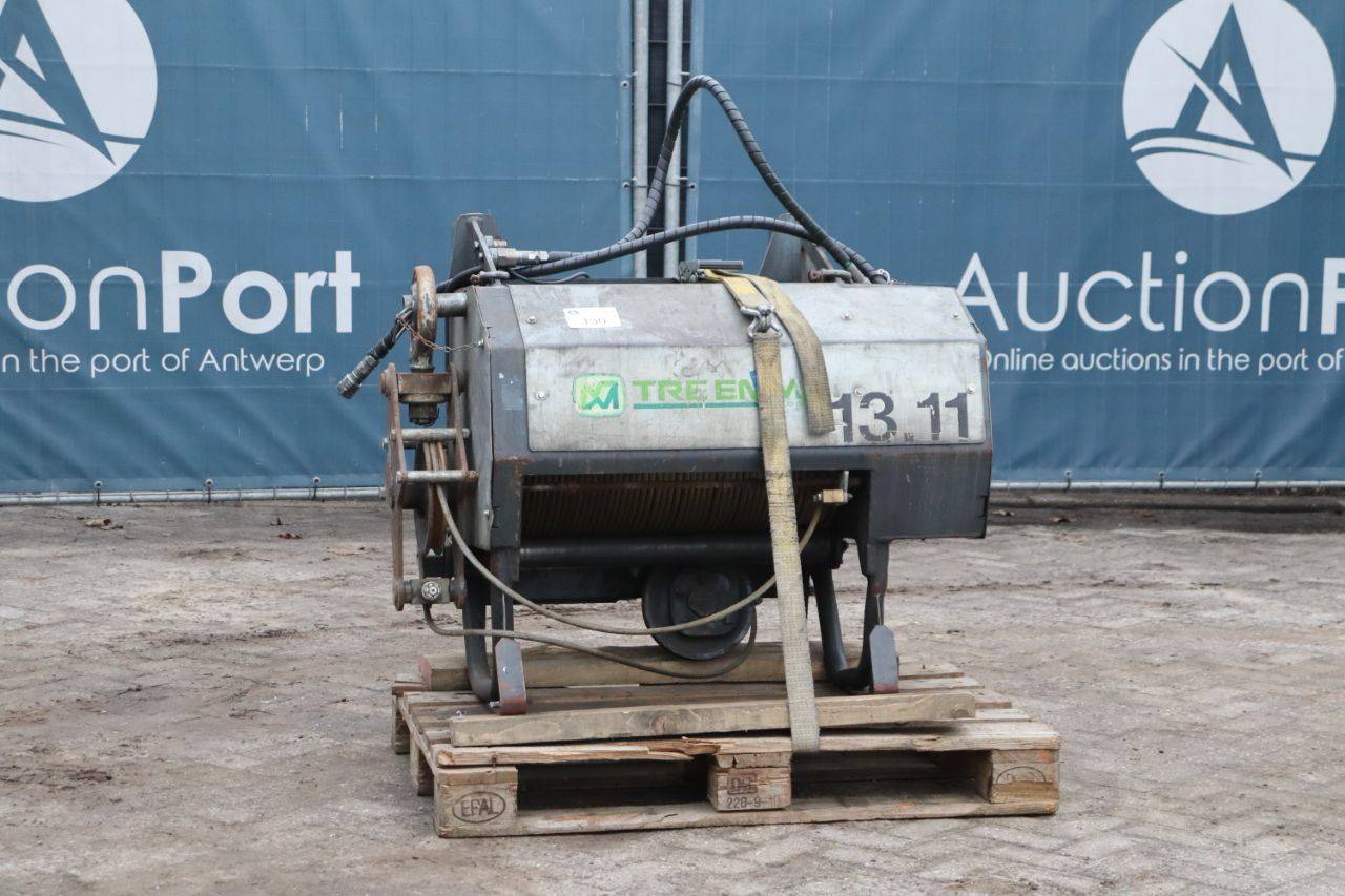 Hydraulic Winch Treemme VZ6T.PRED.CDC 6000kg 2012