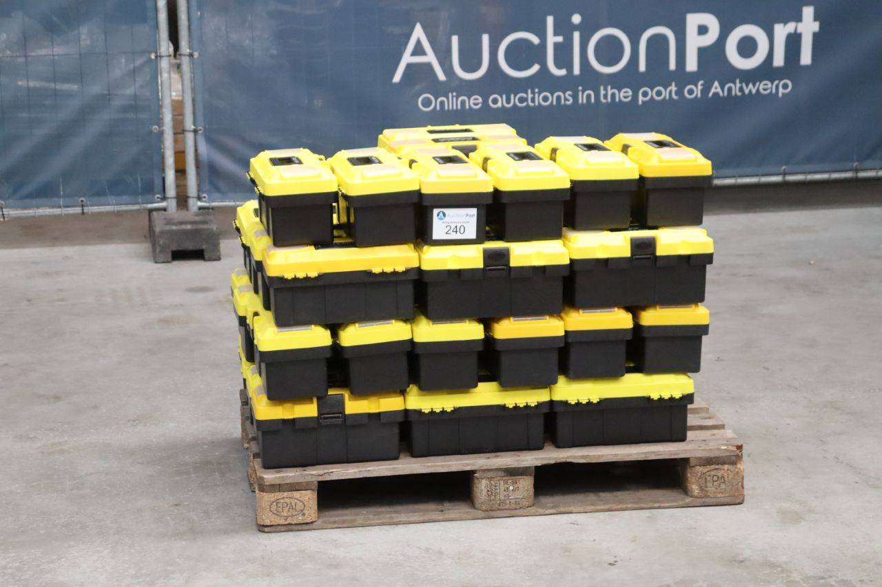 Lot of Tool Boxes with Tools New