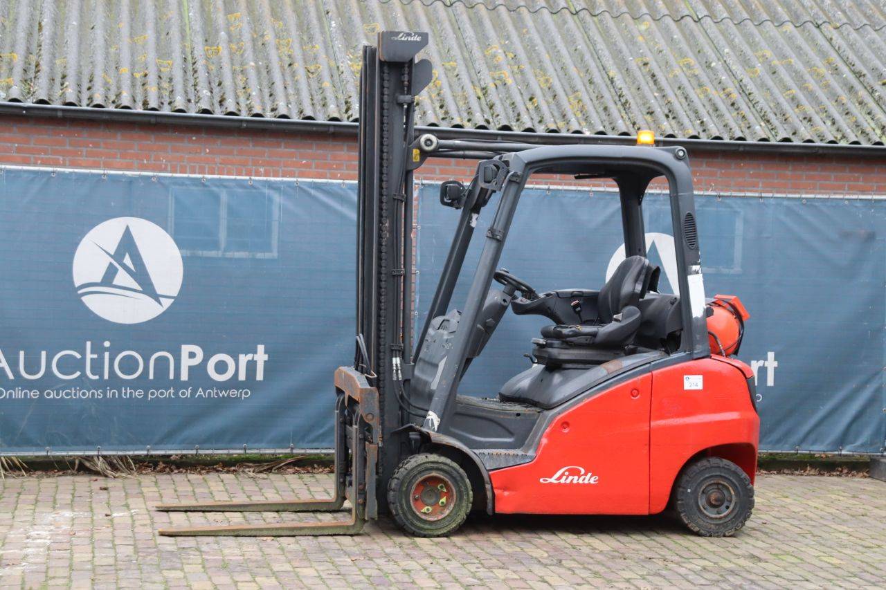 Forklift Linde H20T-01 LPG 2000kg 6.8m 2016