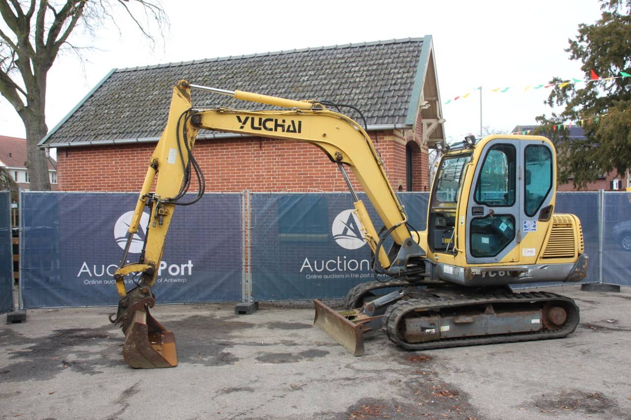Crawler excavator Yuchai YC60-7(853A) Diesel 2007