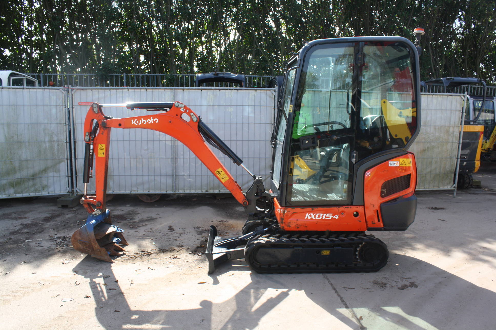 Mini excavator Kubota KX015-4 Diesel 9.6kW 2019