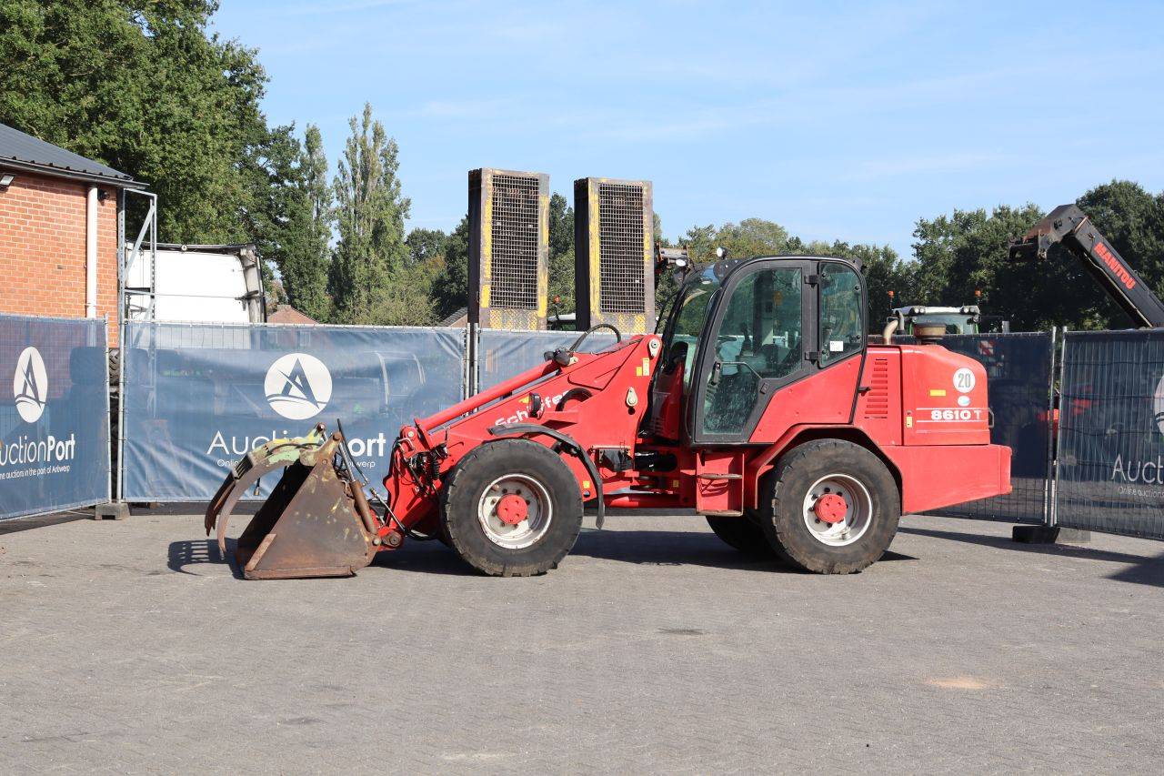 Wiellader Schäffer 8610T Diesel 2017