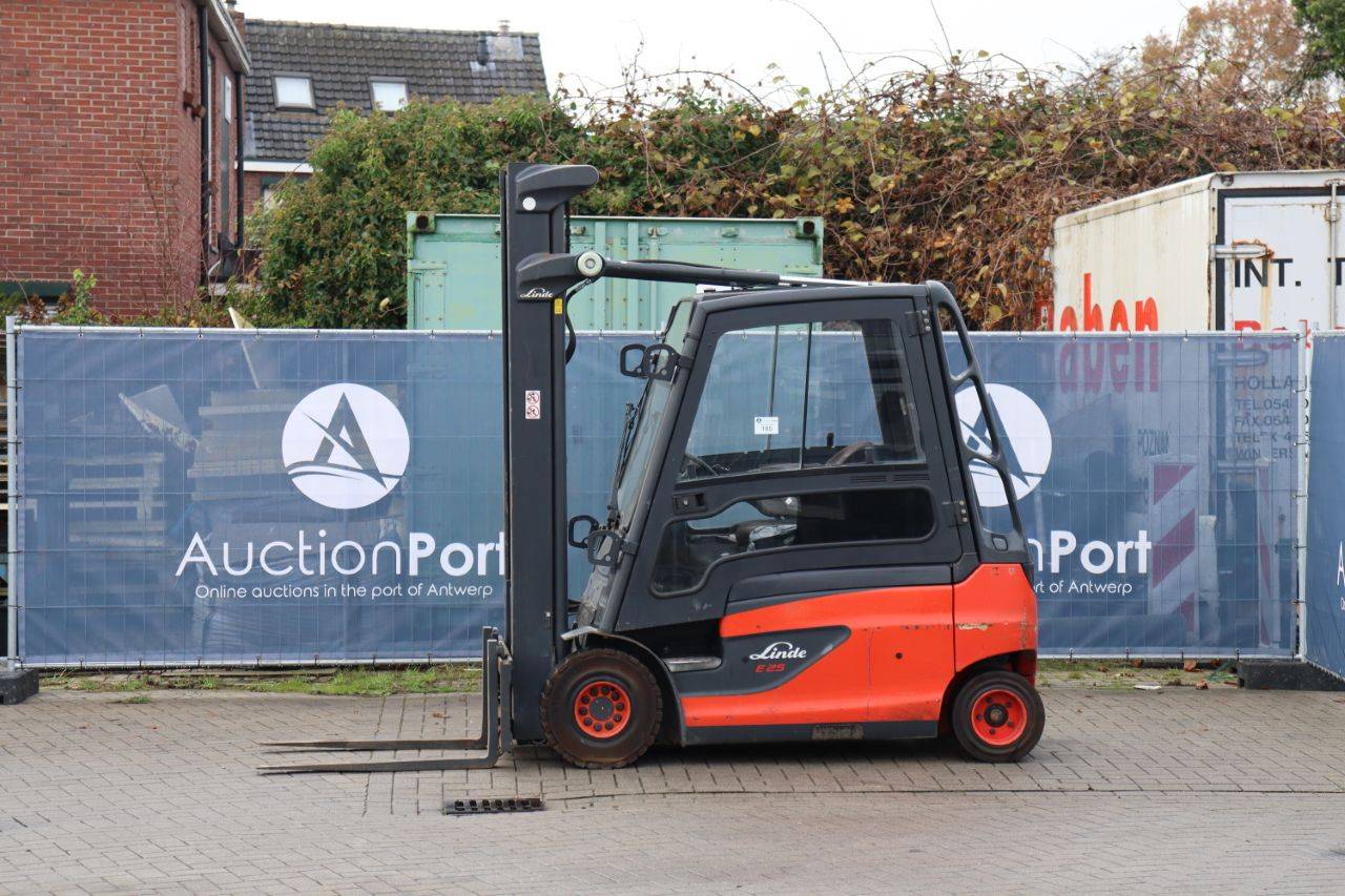 Forklift Linde E25L-01 Electric 2500kg 2016