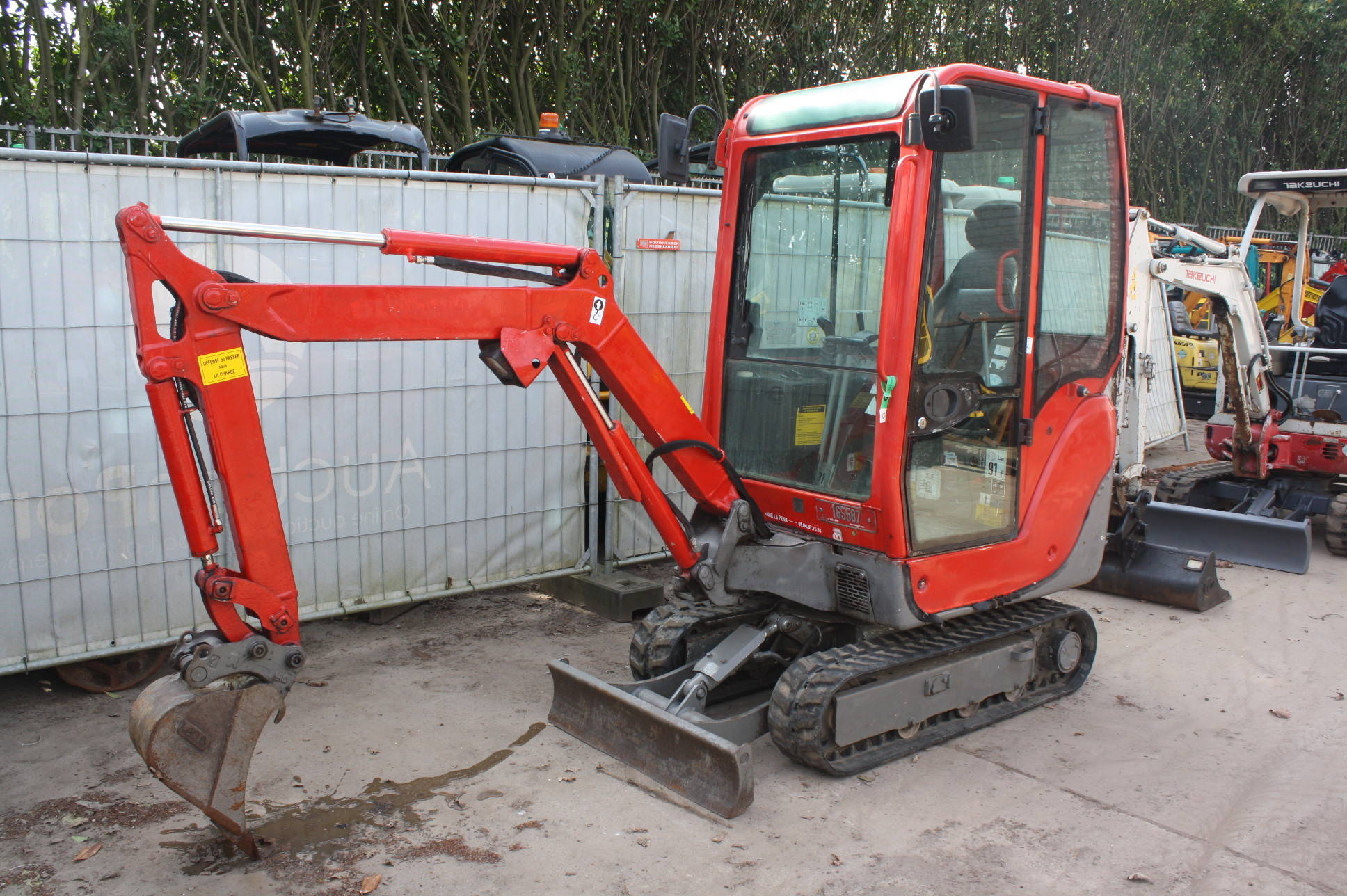 Mini excavator Yanmar SV17 Diesel 2014