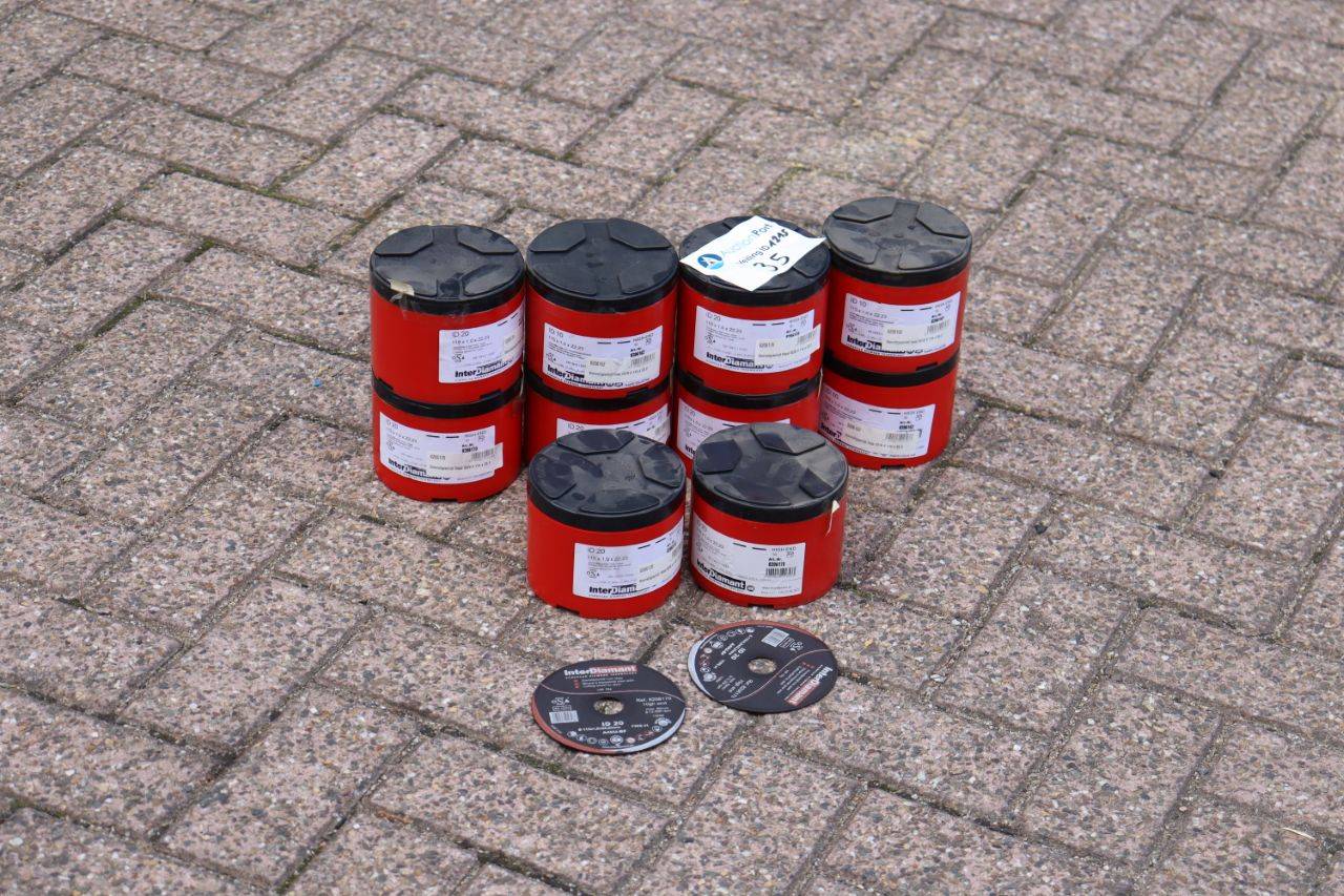 Lot of Cutting Discs InterDiamant ID20 New 500 pieces