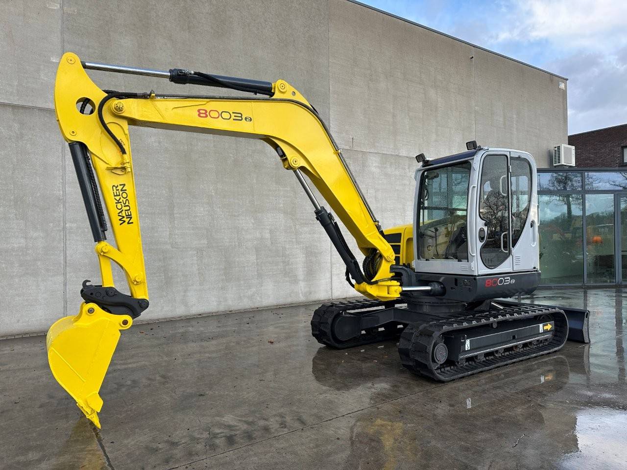 Wacker Neuson 8003 Diesel Tracked Excavator 2015