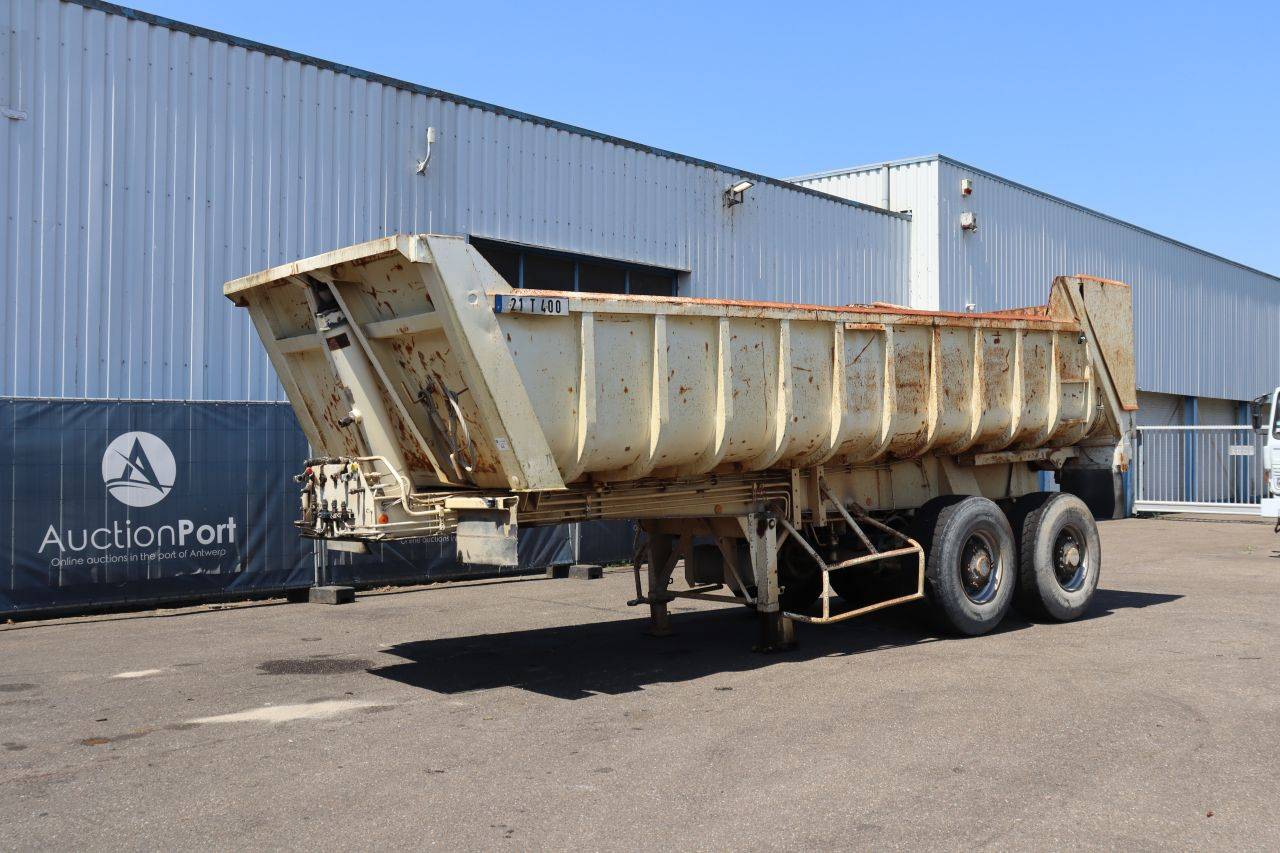 Tipper Semi-trailer Fruehauf 1987