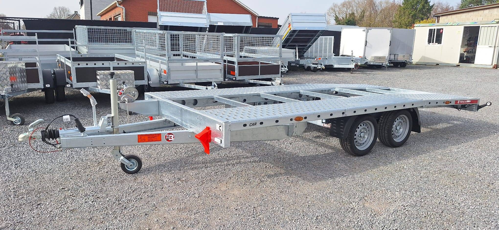 Autotransporter aanhangwagen Temared