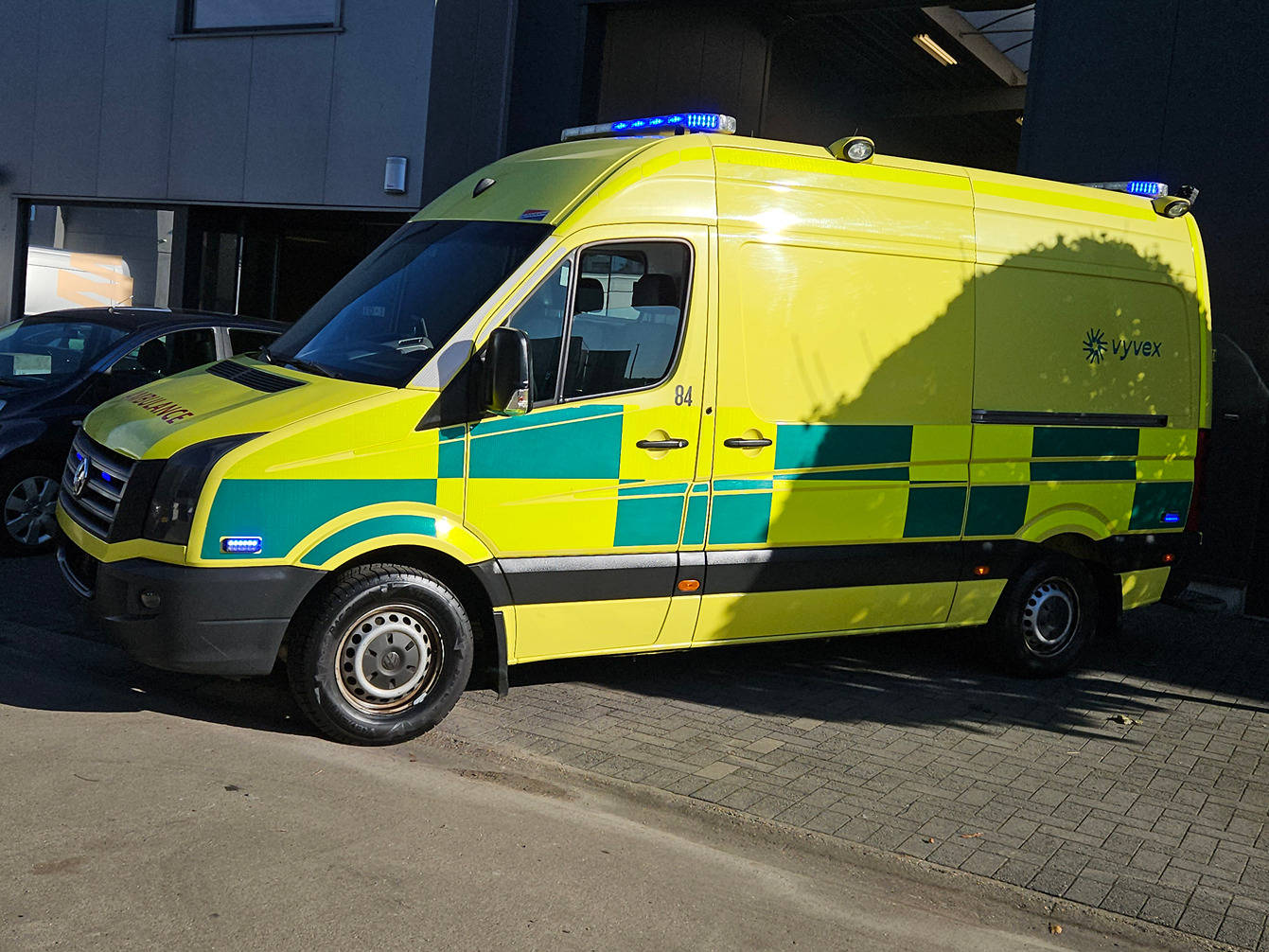 Ambulance Volkswagen Crafter 2.0 TDI Diesel 2014 (Margin)