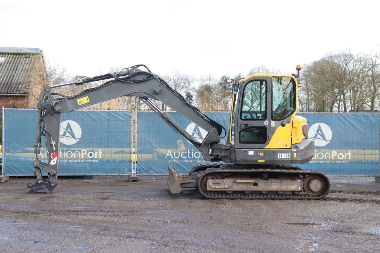Volvo ECR88D Diesel Crawler Excavator 2015