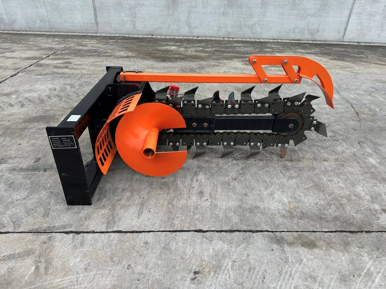 Future FT-Y TC38 2024 Trench Cutter for Skid Steer Loader New