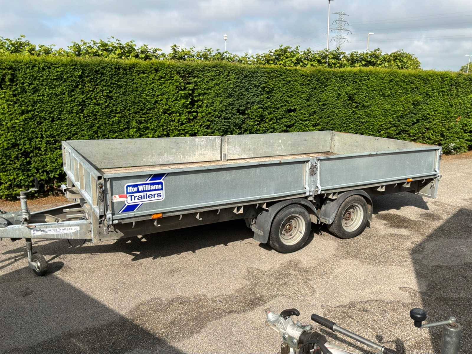 Flatbed Semi-trailer Ifor Williams 2S HB511 2018