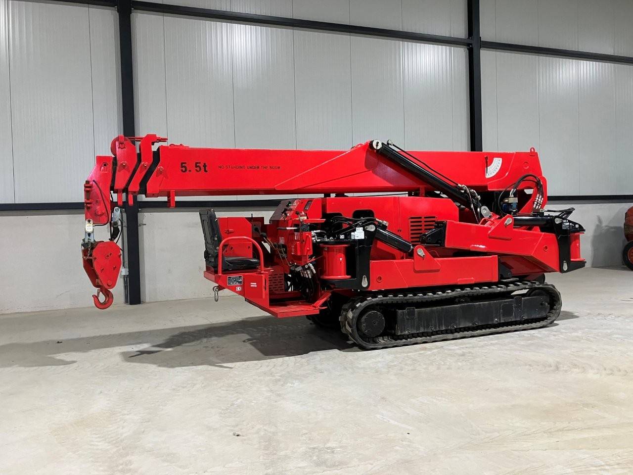 Crawler HXB-5.5t Diesel 5kg 0.01m 2020