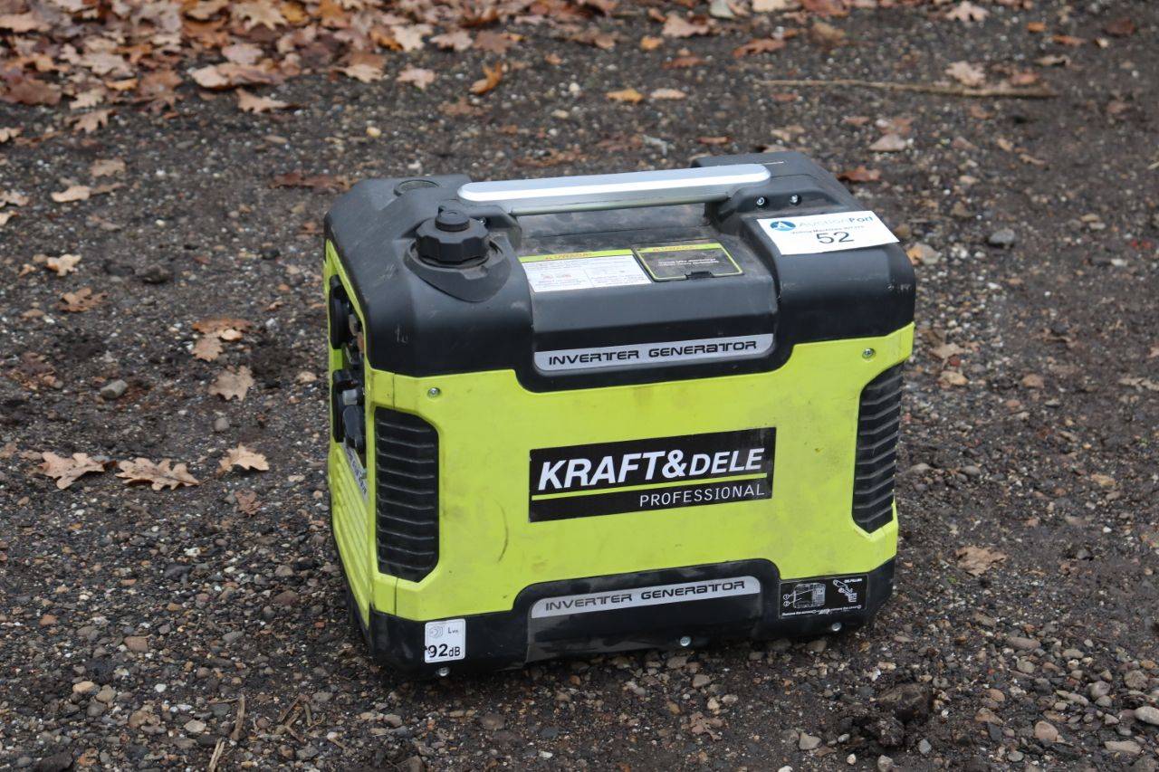 Generator Kraft&Dele KD133 Petrol 1.9kW 2021