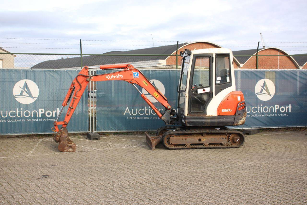 Rupsgraafmachine Kubota KX61-3 Diesel 18.2kW 2009