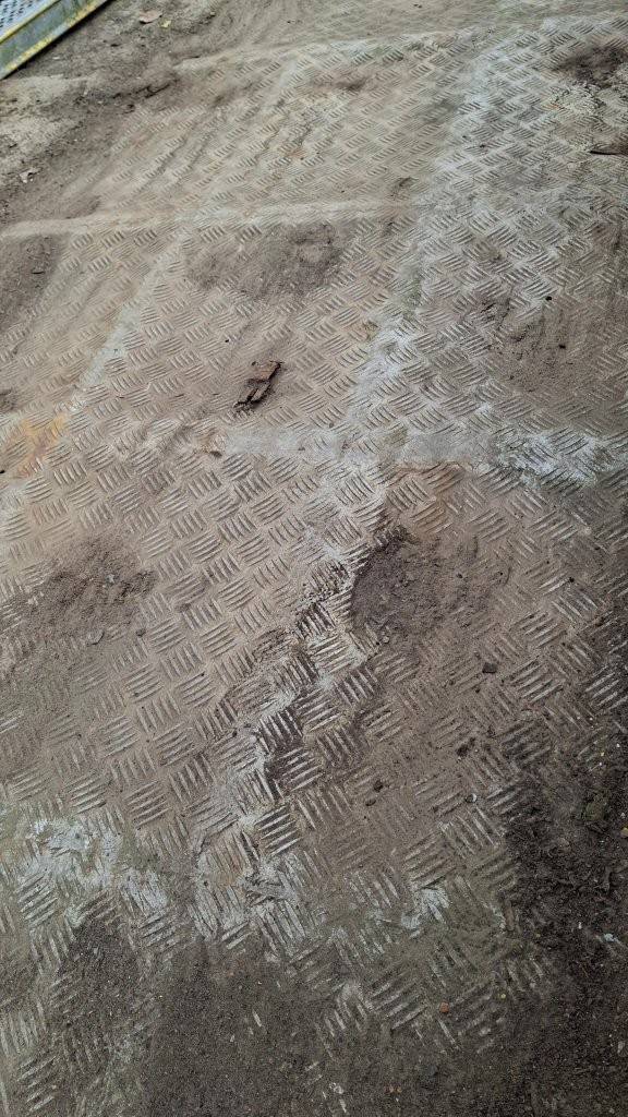 Trailer Yellow flatbed trailer