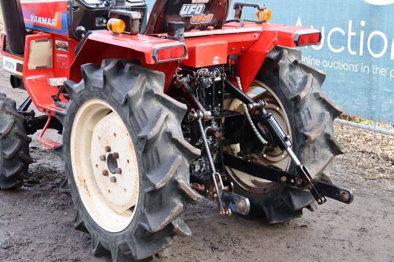Minitractor Yanmar F17D Diesel veiling | AuctionPort
