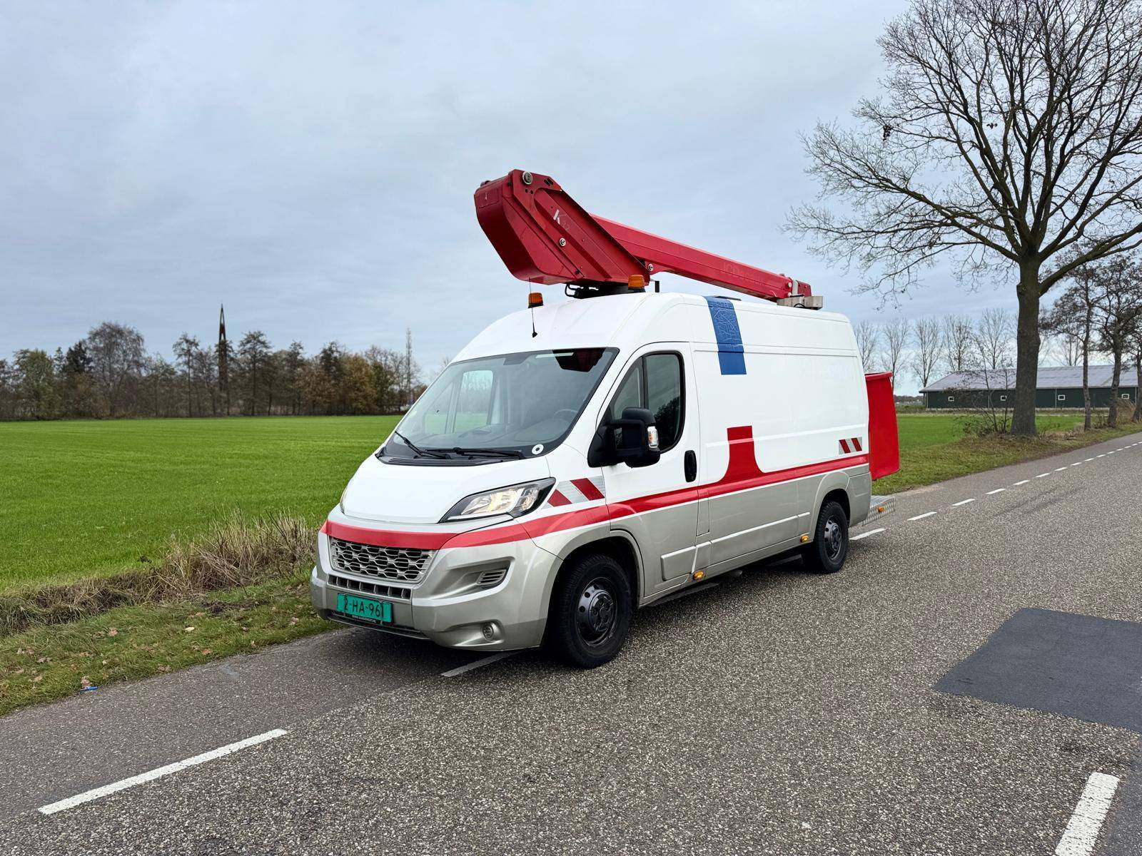 Peugeot Boxer 2.2HDI Diesel 2018 Van with Aerial Platform