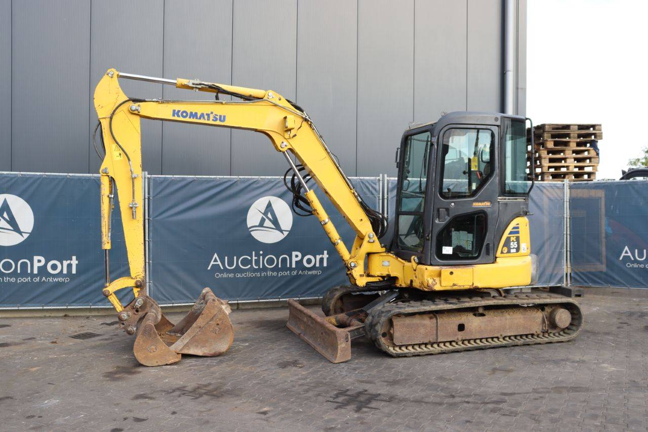 Crawler excavator Komatsu PC55MR-2 Diesel 2012