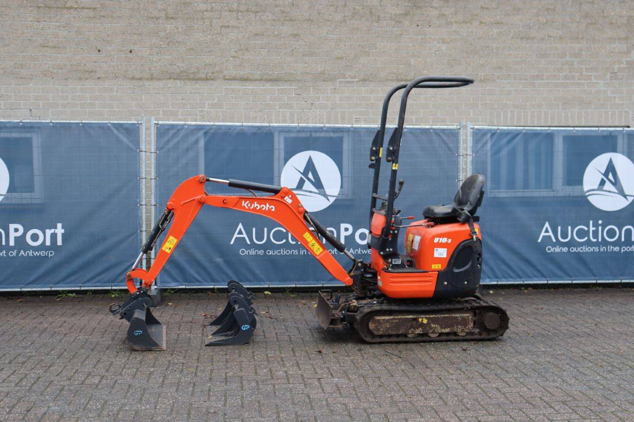 Mini excavator Kubota U10-3 Diesel 7.4kW