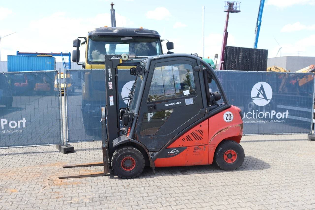 Forklift Linde H25D-02 Diesel 2500kg 6.0m