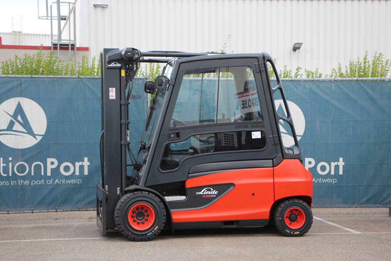 Forklift Linde E35L-01 Electric 3500kg 4.73m 2018