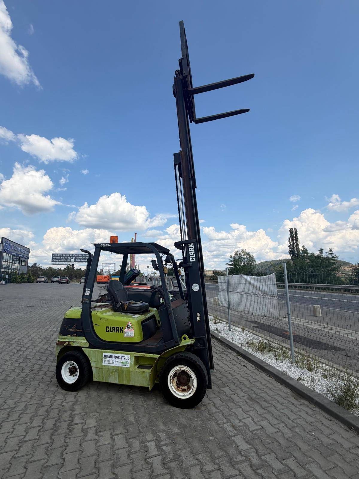Carrello elevatore Clark CO25D Diesel 2500 kg 4,8 m 2012