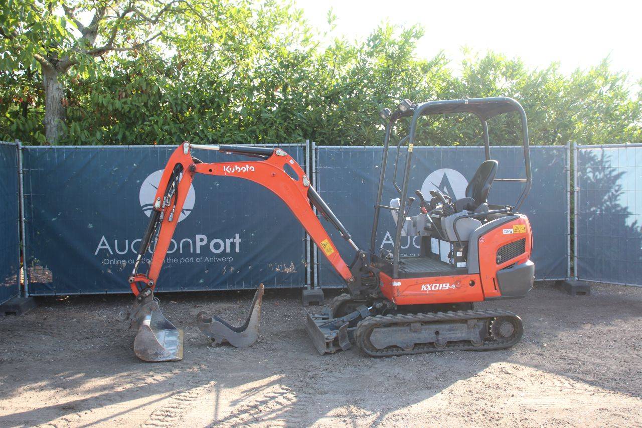 Minigraver Kubota KX019-4 Diesel 2019