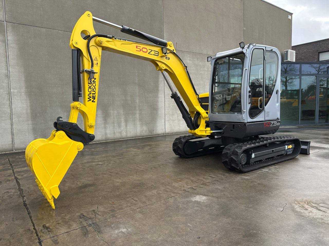 Wacker Neuson 50Z3 Diesel 28.6kW Tracked Excavator 2014