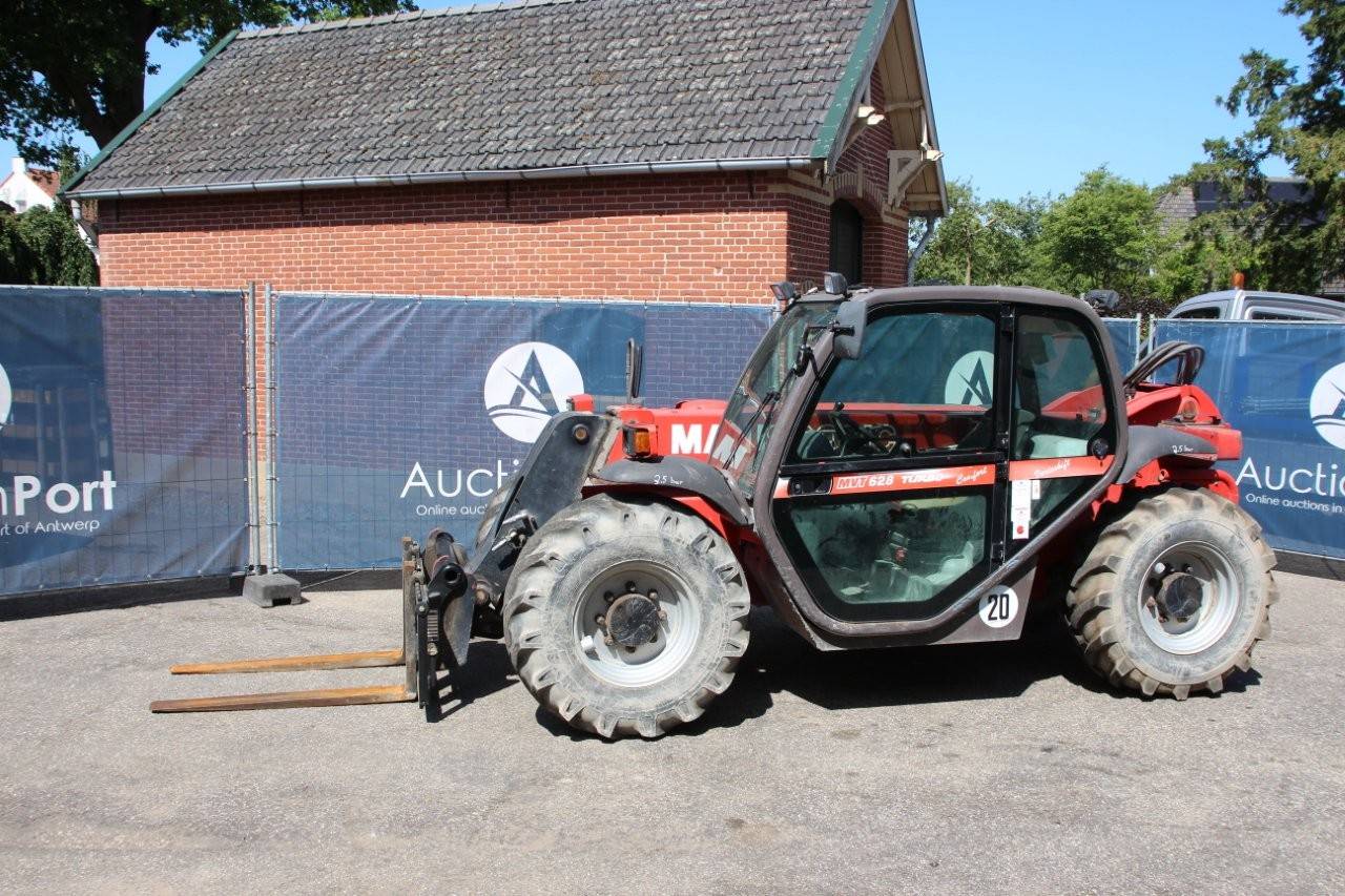 Telehandler Manitou MVT 628T Diesel 2800kg 6.3m 2006