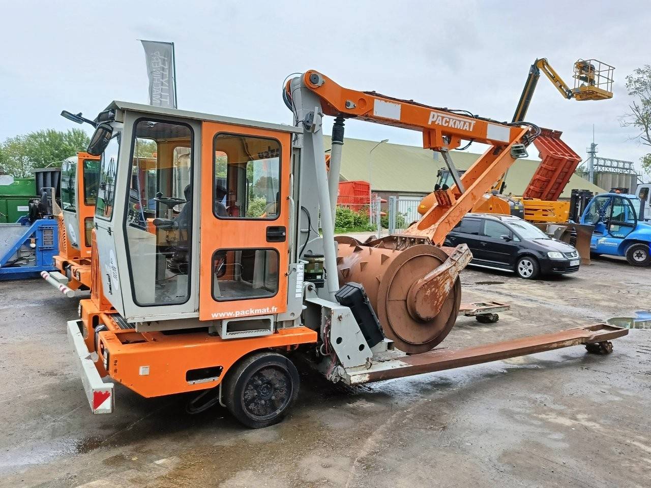 Container compactor Packmat PK451 Diesel 42kW 2013